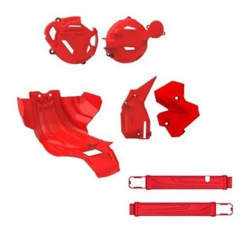 Kit Protetores Crf 250 F Motor Quadro Tampas Balança Anker