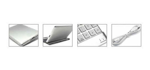 Imagen 2 de 4 de Funda Con Teclado Para iPad 2/3 Bluetooth Dbk910s Merel