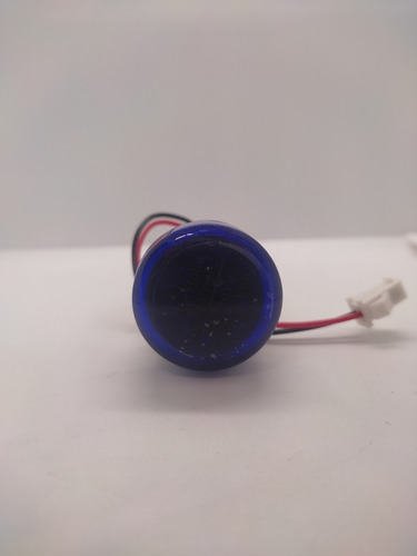 Volti-amperimetro Azul Led 