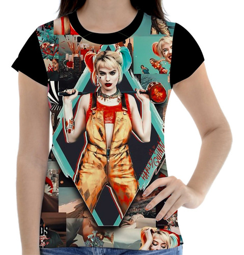 Camisa Camiseta Feminina Arlequina Harley Quinn Envio Hoj 42