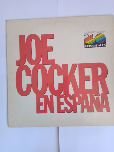 Vinilo Joe Cockers En España - Época- Conciertos Mayo 1988
