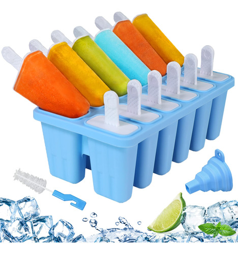 Moldes De Silicona For Paletas De Helado For Palitos De