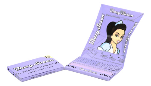 Papelillos Purple Deluxe Rolling Kit Blazy Susan 1 1/4 Sabor Neutro