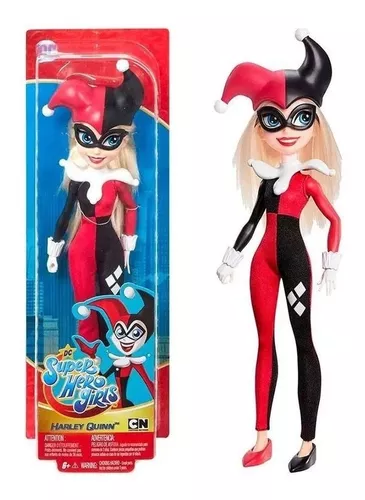 Boneca Arlequina Harley Quinn 30cm Dc Comics Sunny em Promoção na