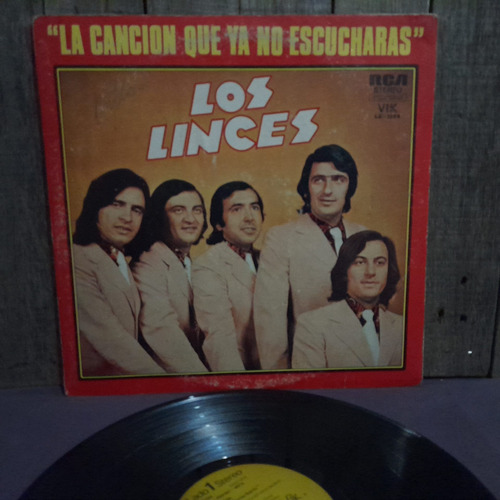 Los Linces La Cancion Que Ya No Escucharas 1973 Vinilo Lp