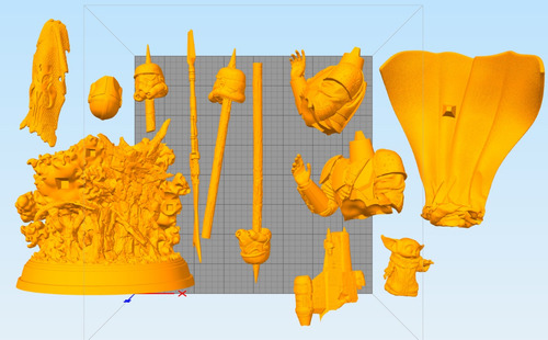 Star Wars Mandalorian Snx Archivo Stl Para Impresión 3d