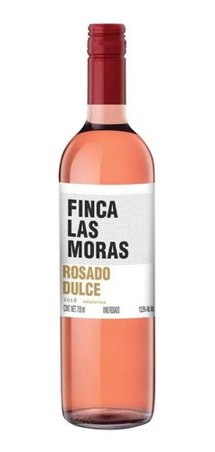 Vino Rosado Argentino Las Moras Rosado Dulce 750ml