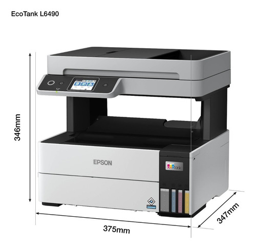 Multifuncional Epson Ecotank L6490, Color Inalámbrico Print