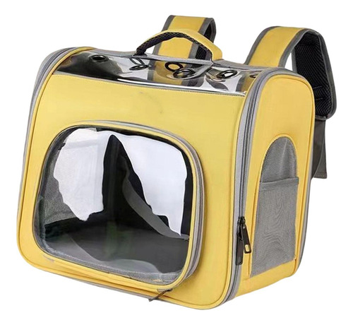 Mochila Para Gatos, Bolsa De Transporte Para Amarillo