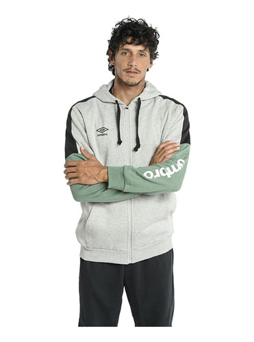 Campera Umbro Full Zip De Hombre - 2us2317h