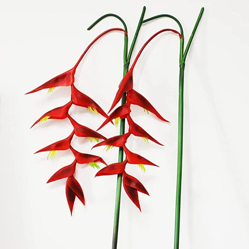 Flor Artificial Heliconia Ave Del Paraíso X2und.