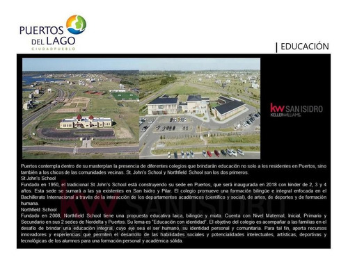 Lote | En Venta |al Lago| Puertos Del Lago B° Muelles | Escobar | Nordelta 2