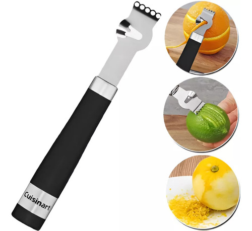 Raspador De Frutas Citricas Cuisinart Ctg-04-lz Cor Preto