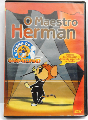 Dvd O Maestro Herman Turma Do Gasparzinho - Original