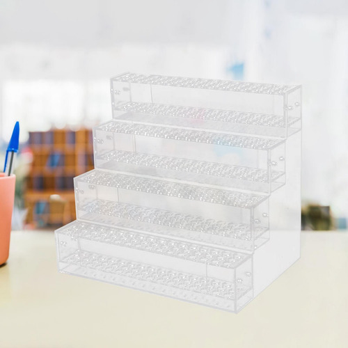 Portalápices Acrílico, Organizador De Brochas De 4 Capas