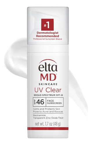 Protector Solar Eltamd Uv Clear Face Spf 46 Sin Aceite, 50 M