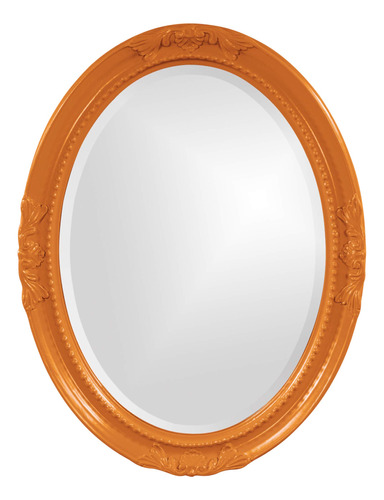 Espejo Naranja Reina Ann: Elegante Y Moderno