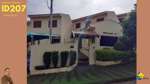 Imagem 2 de 14 de Sobrado Tipo Apartamento Em Lindóia/sp- Cond. Portal Do Lago