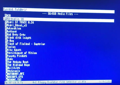 Gotek Unidad Disco Usb Floppy 3.25 Para Computadora Atari St