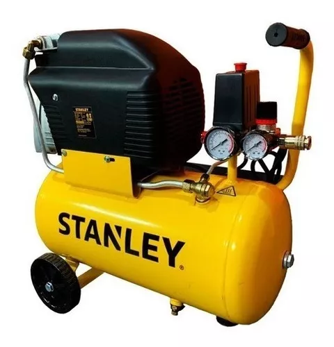 Compresor Stanley Stc006 50l 2hp 230v 1500w 8bar Con Ruedas