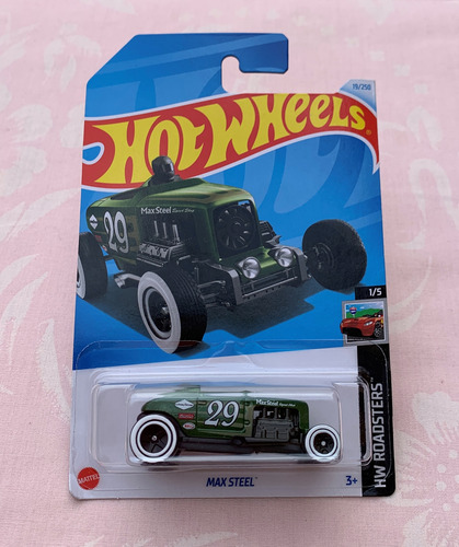 Hot Wheels Max Steel Hw Roadsters Mattel 2024 #19 Nuevo