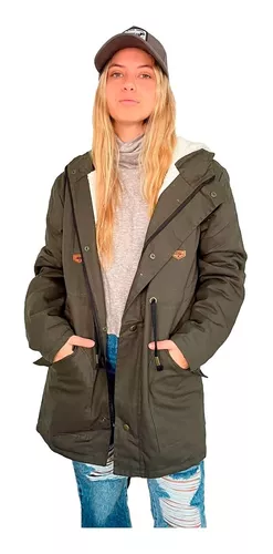 comprar Customs Ba Camperas Mujer Parka Corderito Campera Invierno C