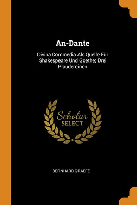 Libro An-dante: Divina Commedia Als Quelle Fã¼r Shakespea...