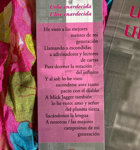 Libro Urbe Ubre Enardecida De Julia Wong K