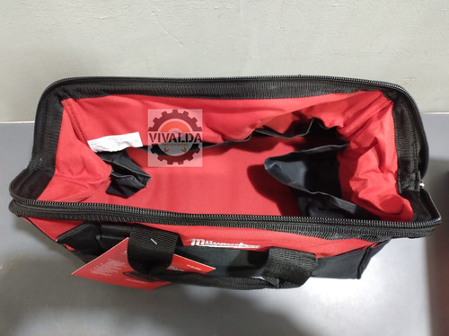 Bolso Porta Herramientas Milwaukee 22x42x25cm 10 Bolsillos