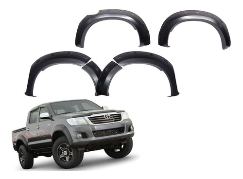 Extensiones Fangueras Militar Toyota Hilux Vigo 2012-2015