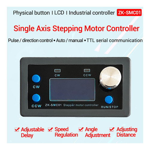 Control De Velocidad Del Motor Paso A Paso Con Codificador R
