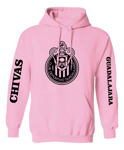 Sudadera Mod Liga Mx Chivas Rayadas Del Guadalajara Pink