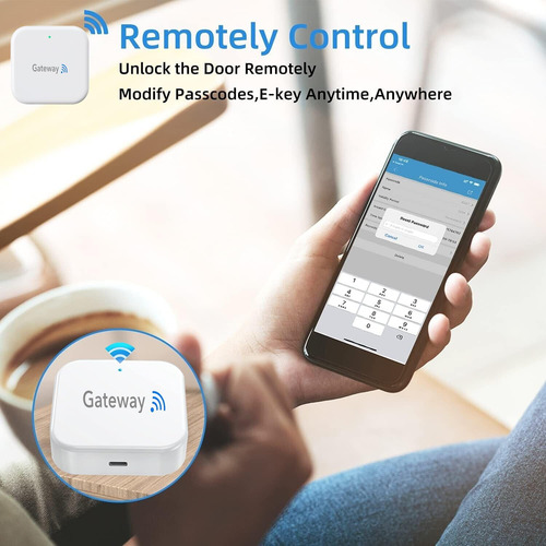 G2 Gate Way Smart Door Lock Wifi Gateway, Emparejado Con Cer