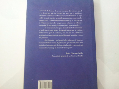 Fernando Belaunde Terry - El Desafío De Construir Biografía