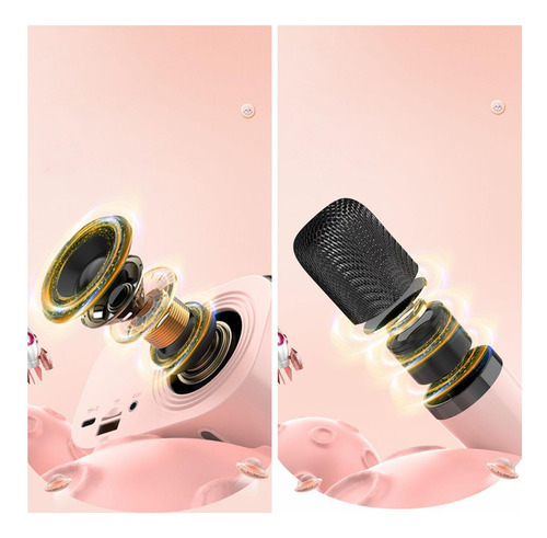 Máquina De Karaoke Para Niños, Juguetes De Karaoke Rosa