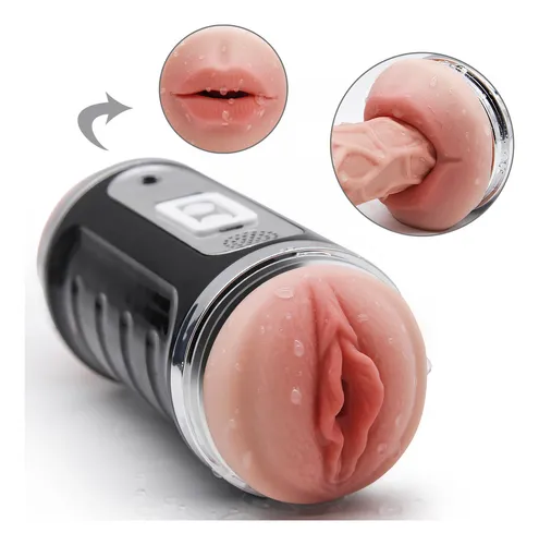 Masturbación Juguetes Sexuales Para Hombres Con Vagina Reali Color Negro