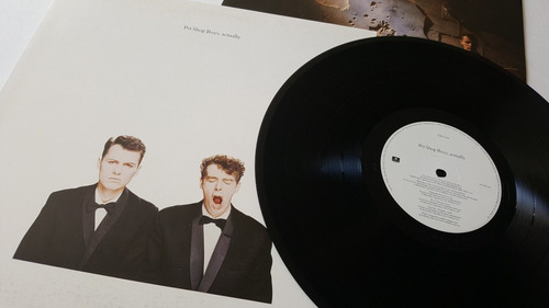 Vinilo Pet Shop Boys - Actually - 1987 Its A Sin