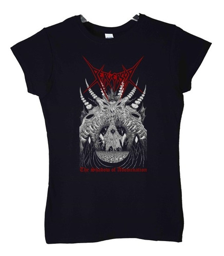 Polera Mujer Perversor The Shadow Of Abomi Metal Abominatron