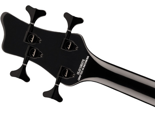 Bajo Eléctrico Jackson X Series Spectra Bass Sbx Iv Bk Gloss Cantidad De Cuerdas 4 Color Negro Orientación De La Mano Diestro