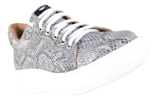 Zapatillas Urbanas De Mujer De Cuero - Rima - Ferraro