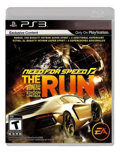 Need For Speed The Run Limited Edition - Ps3 Físico Seminovo (Recondicionado)
