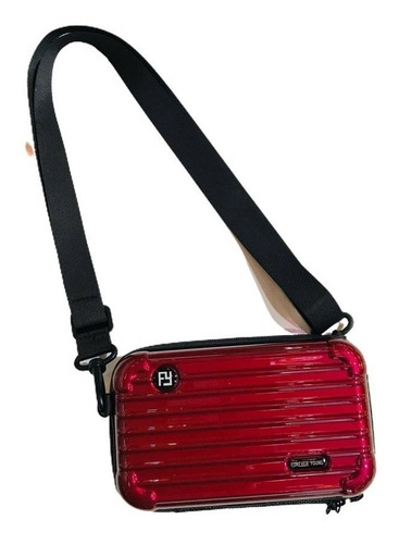 Bolsa De Blogueira Feminina Mini Bag Clutch Alça Transversal Cor Vermelho