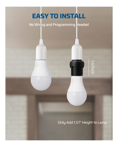 Socador Del Sensor De Luz Dewenwils, Adaptador De De Luz, De