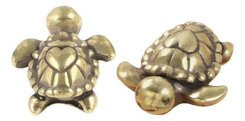 Figuras De Tortugas De Latón Tortuga De Tortuga Craft Retro