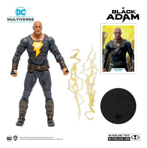 Black Adam (movie) Mcfarlane Toys (Usado)