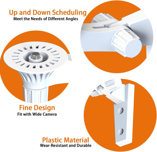 Soporte De Pared Ajustable Para Cámara De Monitor De Bebé, S