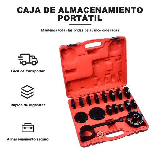Removedor De Extractor De Rodamientos De Desmontaje De 23pcs