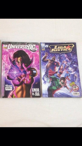 Hq 2 Revistas Universo Dc E Liga Da Justiça Ler Tudo R$35,99