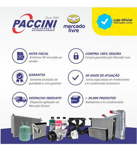 Intercooler Onibus Beta 17-230 15-190 17-260 Com Ou Sem Ar