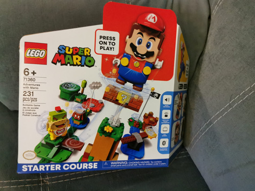 Lego 71360 Super Mario Bros Set De Inicio Starter Course New